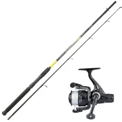 ENSEMBLE SPINNING EMBOITEMENT FISH INSTINCT FW20 SPINCAST + MOULINET MEKA EFI RD