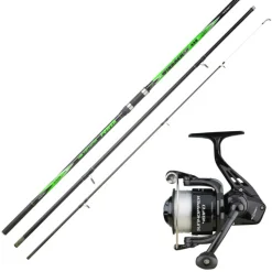 ENSEMBLE SURFCASTING WINBACK MASTER 4M20 + MOULINET SUNHOPPER 401FD