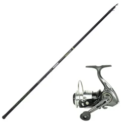 ENSEMBLE TRUITE TELEREGLABLE SERENITY RC 3M80 + MOULINET STRIKE TROUT 081FD