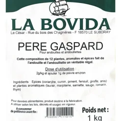 EPICES PERE GASPARD ANDOUILLE ET ANDOUILLETTE