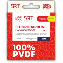 FIL DE PECHE FLUOROCARBONE 100% PVDF 50M