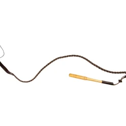 FOUET DE VENERIE EN CUIR 1,5M
