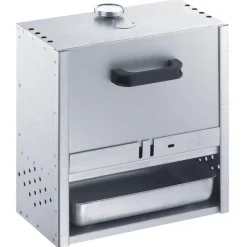 FUMOIR EN ACIER ALUMINE PORTE COULISSANTE H50CM
