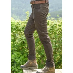 FUSEAU CHASSE CUIR MARRON