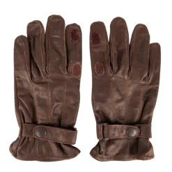 GANTS CUIR MARRON