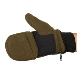 GANTS MOUFLES MITAINES KAKI