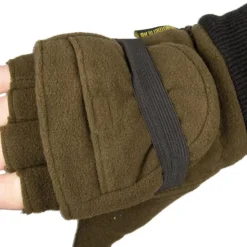 GANTS MOUFLES MITAINES KAKI