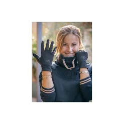 GANTS POLARTEC NOIRS