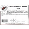 GELATINE AMBRE NEUTRE EN POUDRE