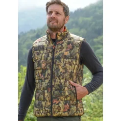 GILET CHASSE WARM REVERSIBLE