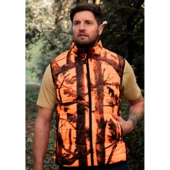 GILET CHASSE WARM REVERSIBLE