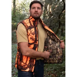 GILET CHASSE WARM REVERSIBLE