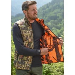 GILET CHASSE WARM REVERSIBLE