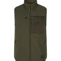 GILET CHAUFFANT CELSIUS PINE GREEN