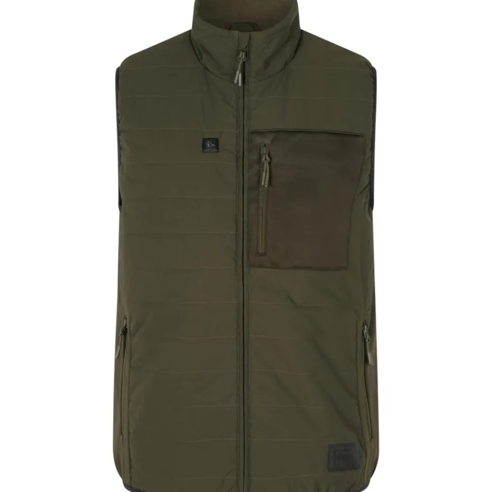 GILET CHAUFFANT CELSIUS PINE GREEN
