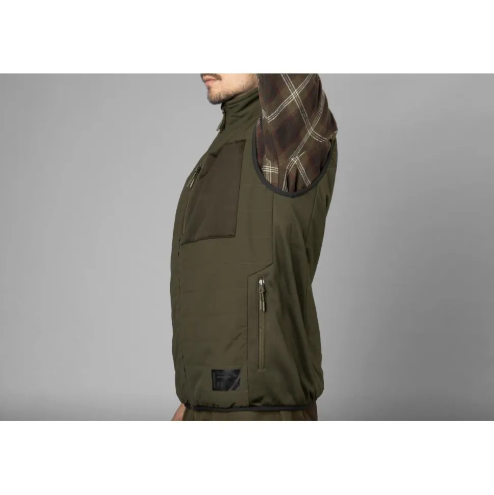 GILET CHAUFFANT CELSIUS PINE GREEN