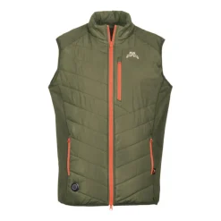 GILET CHAUFFANT HYBRIDE KAKI