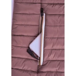 GILET CHAUFFANT MARRON