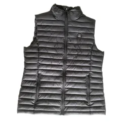 GILET CHAUFFANT SANS MANCHES FEMME NOIR