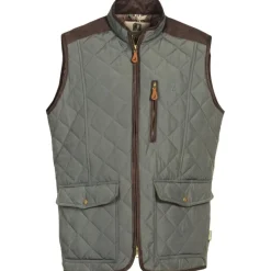 GILET DE CHASSE CHAUD HOMME STALION KAKI