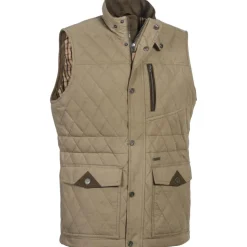 GILET DE CHASSE MATELASSE HOMME ARES TABAC