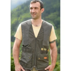 GILET DE TRAQUE BIMAT KAKI