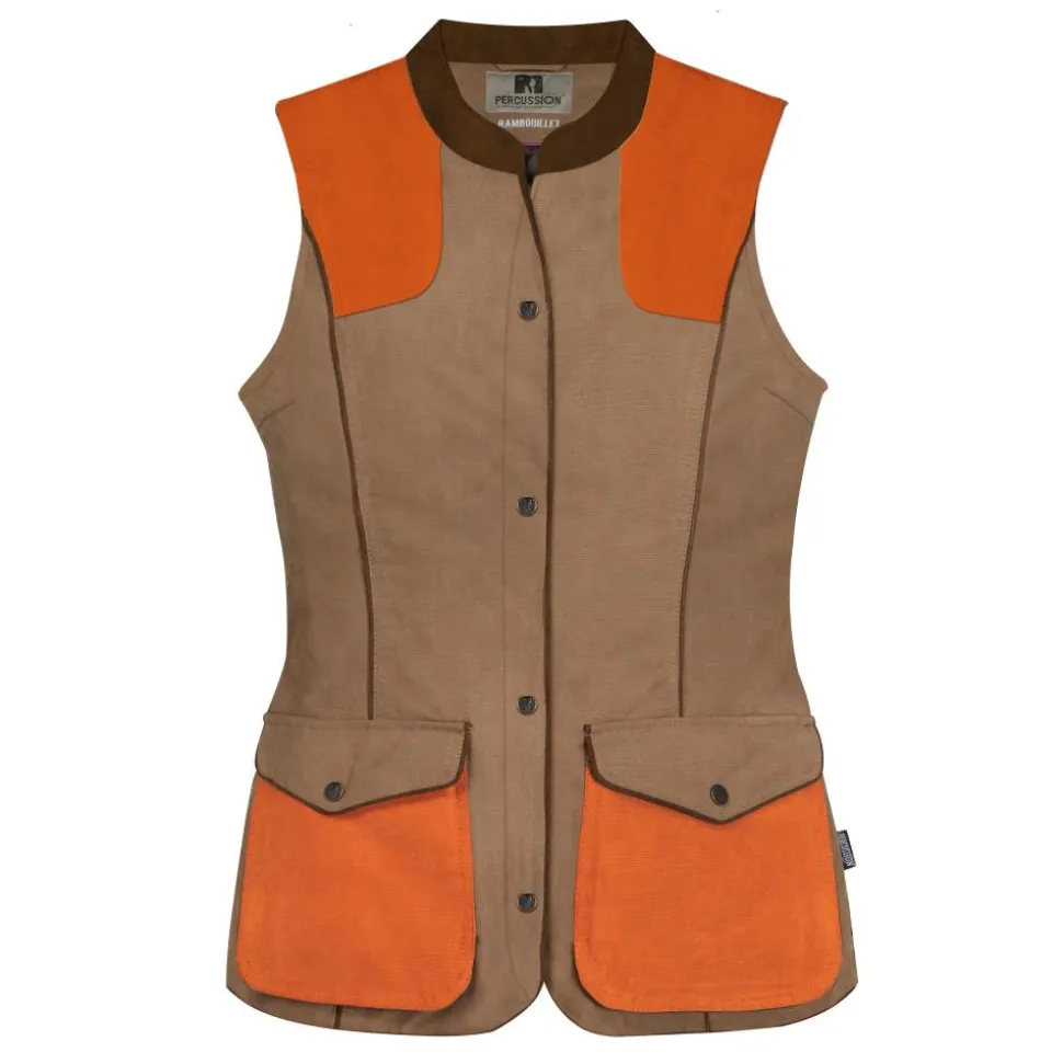GILET FEMME RAMBOUILLET ORANGE