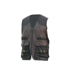 GILET GARRIGUE MARRON