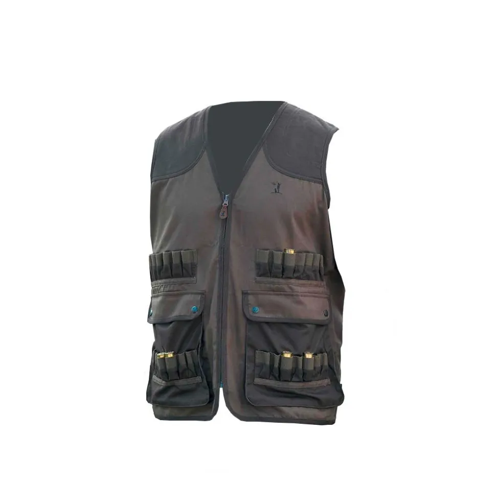 GILET GARRIGUE MARRON