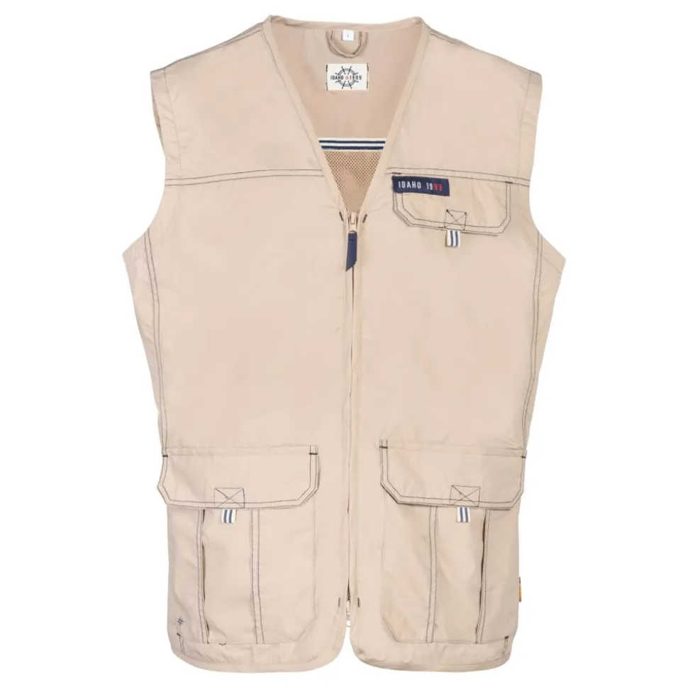 GILET HOMME PLAISANCE BEIGE