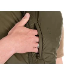 GILET MATELASSE SANS MANCHE OLIVE