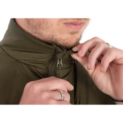 GILET MATELASSE SANS MANCHE OLIVE