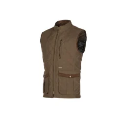 GILET MATELASSE THAMES MARRON