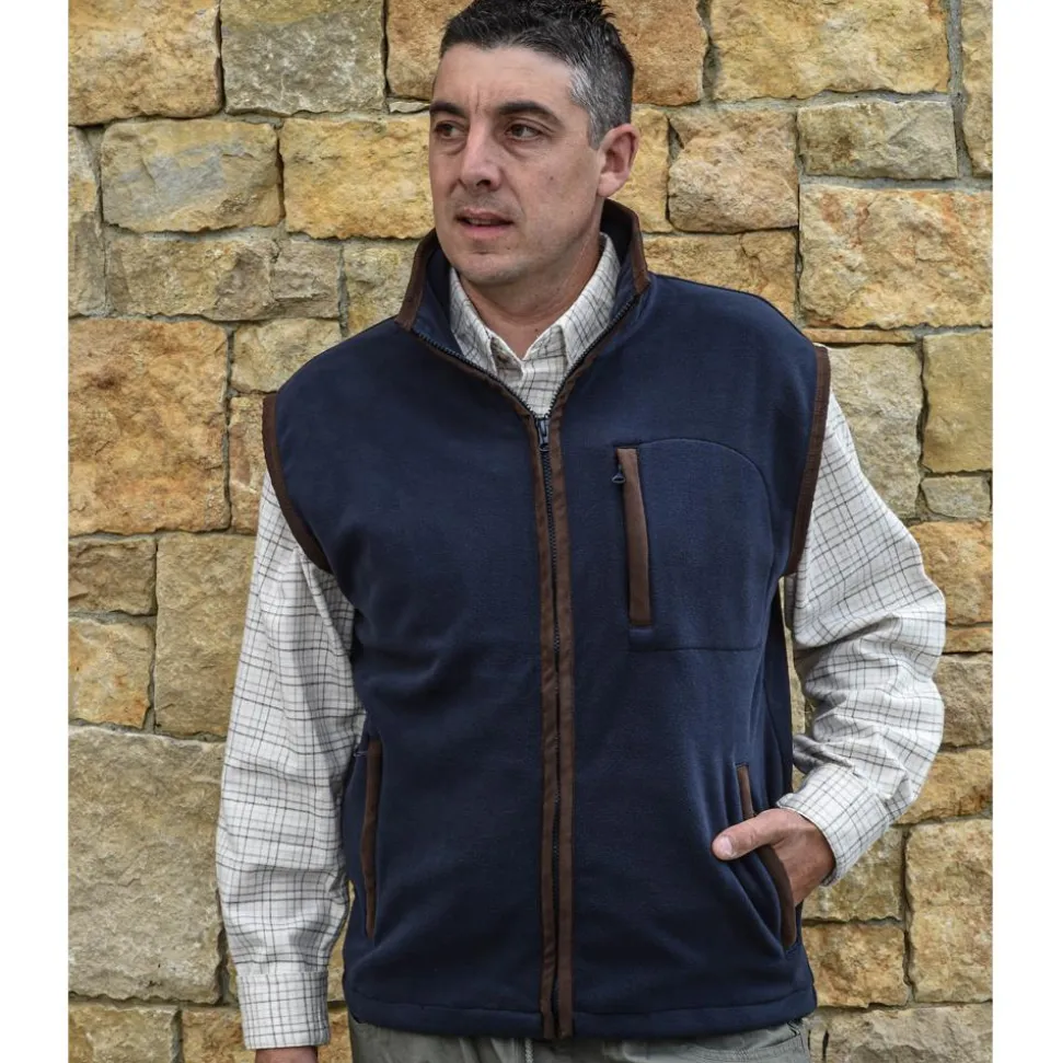 GILET POLAIRE HANS MARINE