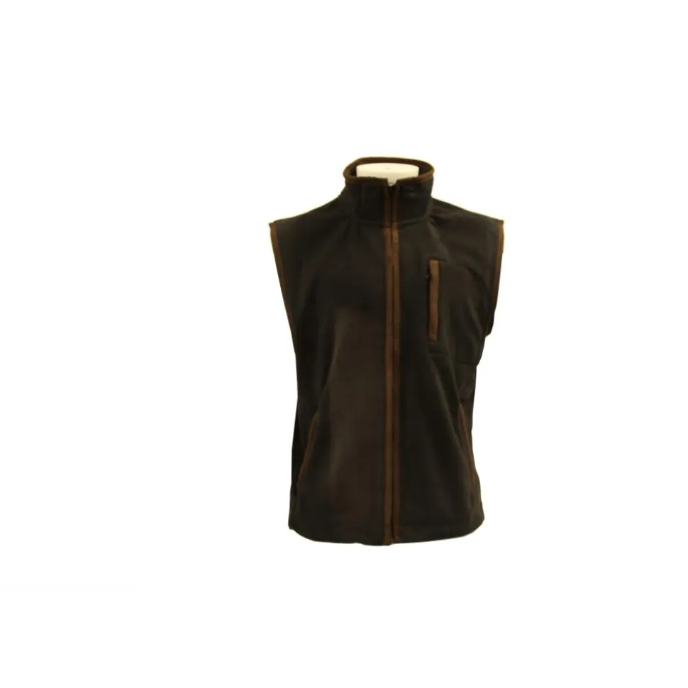 GILET POLAIRE HANS NOIR