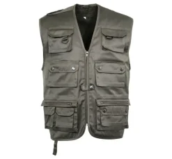 GILET REPORTER KAKI