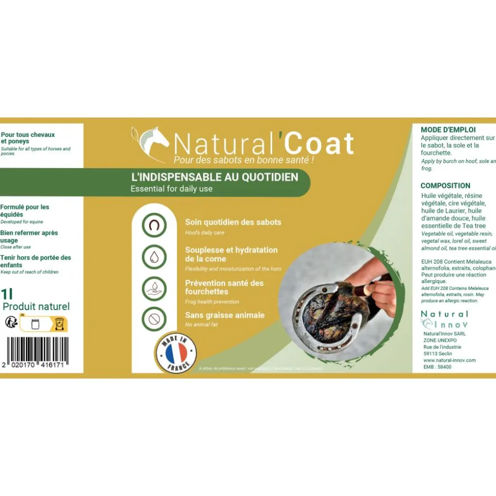 GRAISSE NATURAL'COAT INCOLORE