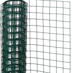 GRILLAGE DAMIER VERT 0,5X5M