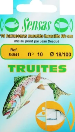 HAMECON MONTE TRUITE X10