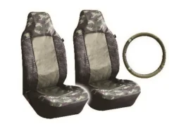 HOUSSES AVANT X2+COUVRE VOLANT CAMO