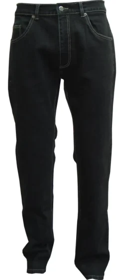 JEAN HOMME COTON/ ELASTHANNE NOIR