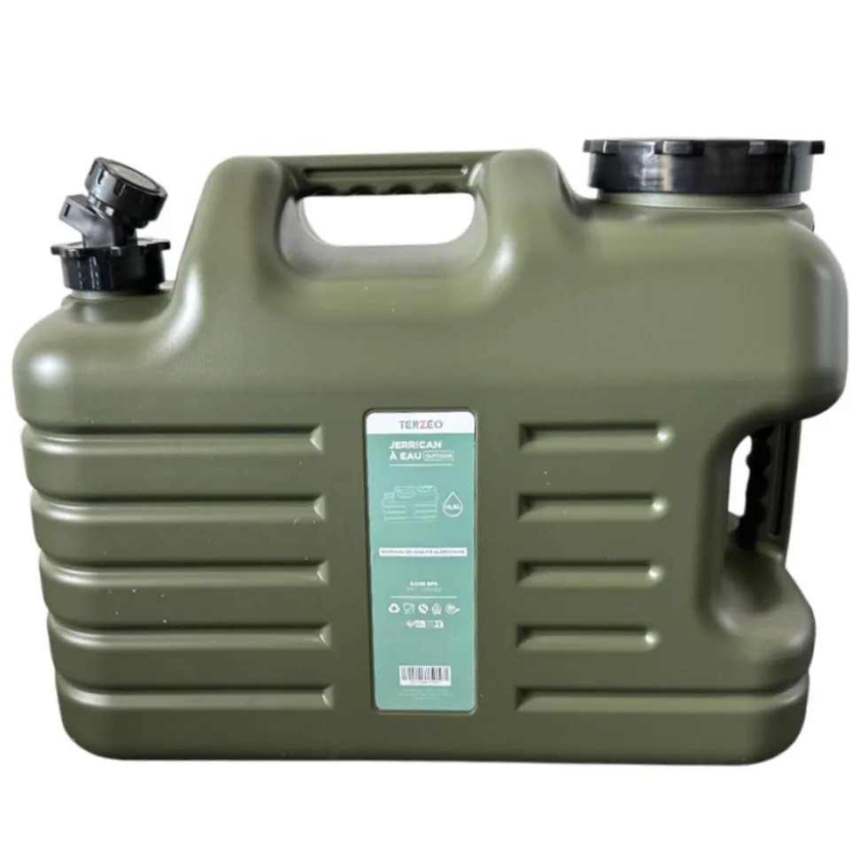 JERRICAN A EAU KAKI 18,5L + ROBINET