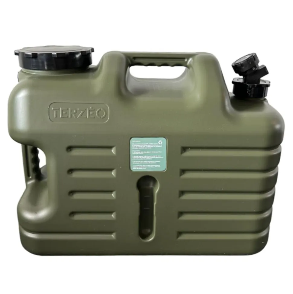 JERRICAN A EAU KAKI 18,5L + ROBINET