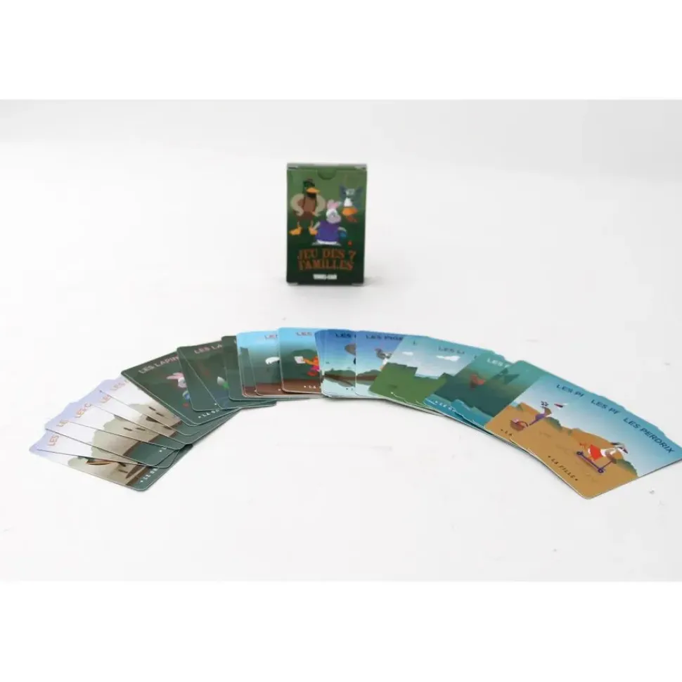 JEU DE 7 FAMILLES T&E CHASSEURS