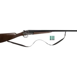 JOUET COFFRET FUSIL 1 +1 COUPS