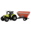 JOUET TRACTEUR A FRICTION & REMORQUE