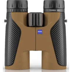 JUMELLES TERRA ED 10X42 BLACK-COYOTE BROWN