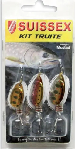 KIT 3 CUILLERS SUISSEX TRUITE