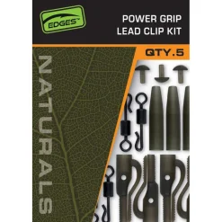 KIT CLIP PLOMB EDGES NATURALS X5