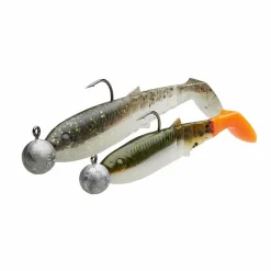 KIT DE 30 LEURRES SOUPLES CANNIBAL SHAD 10CM ET 12.5CM